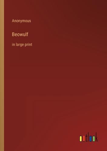 Cover image for Beowulf