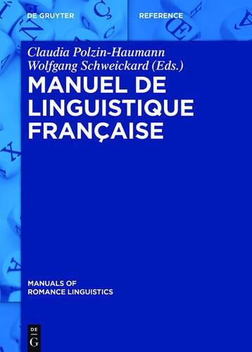 Cover image for Manuel de linguistique francaise