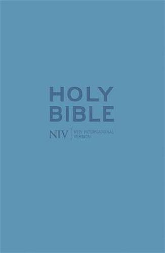 Cover image for NIV Pocket Cyan Soft-tone Bible with Zip