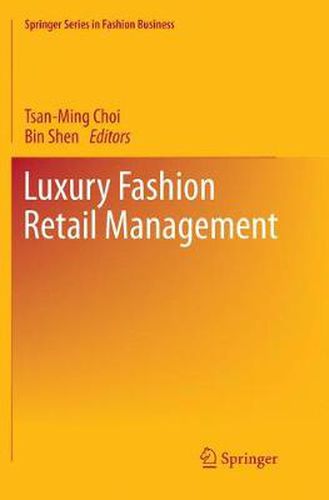 Cover image for Luxury Fashion Retail Management