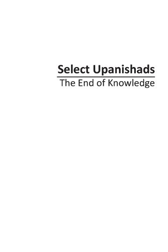 Cover image for Select Upanishads