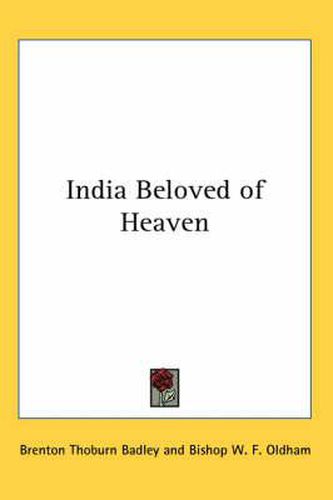 Cover image for India Beloved of Heaven