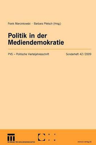 Cover image for Politik in Der Mediendemokratie