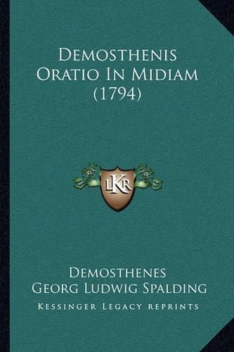 Demosthenis Oratio in Midiam (1794)