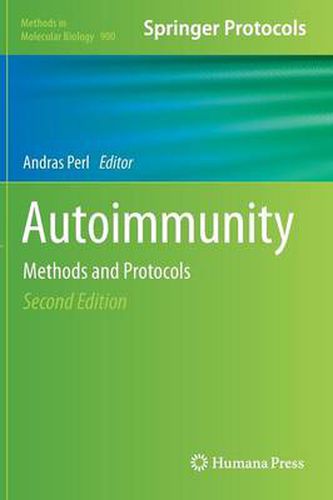 Cover image for Autoimmunity: Methods and Protocols