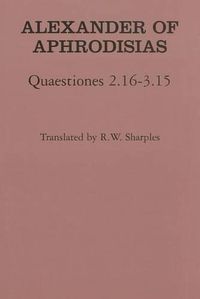 Cover image for Quaestiones 2.16-3.15