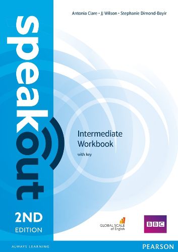 Cover image for Speakout Intermediate 2nd Edition Workbook with Key