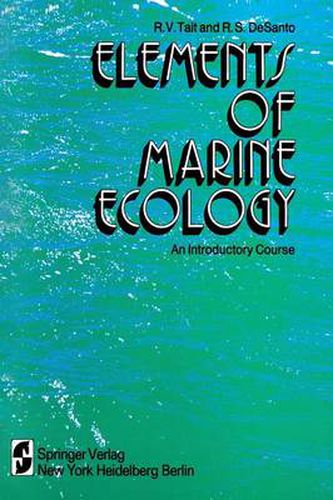 Cover image for Elements of Marine Ecology: An Introductory Course