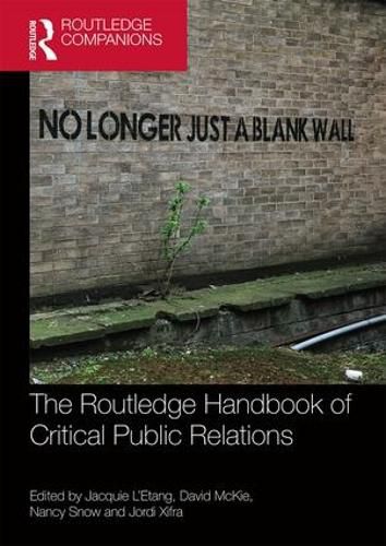 Cover image for The Routledge Handbook of Critical Public Relations