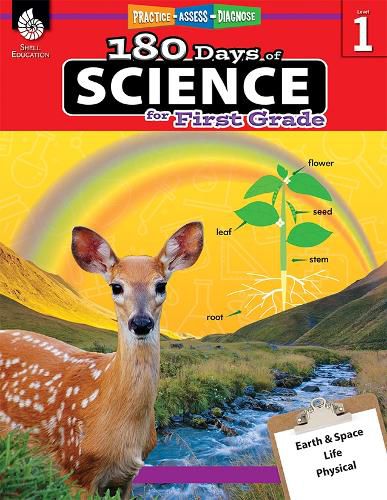 Cover image for 180 Days of Science for First Grade: Practice, Assess, Diagnose