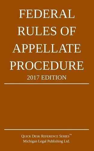 Cover image for Federal Rules of Appellate Procedure; 2017 Edition