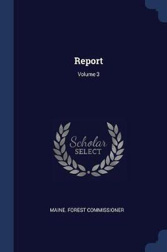 Cover image for Report; Volume 3