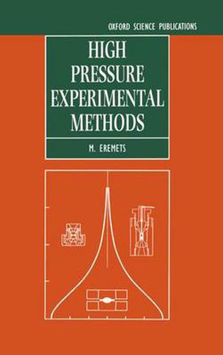 Cover image for High Pressure Experimental Methods