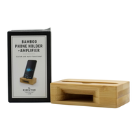 Cover image for Bamboo Phone Holder and Amplifier 