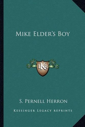 Cover image for Mike Elder's Boy