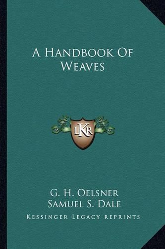 A Handbook of Weaves