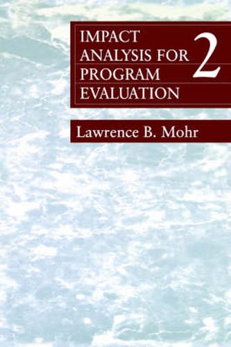 Cover image for Impact Analysis for Program Evaluation