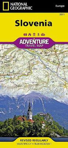 Cover image for Slovenia: Travel Maps International Adventure Map