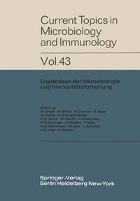 Cover image for Current Topics in Microbiology and Immunology: Ergebnisse der Mikrobiologie und Immunitatsforschung