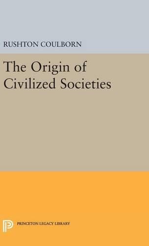 Cover image for Origin of Civilized Societies