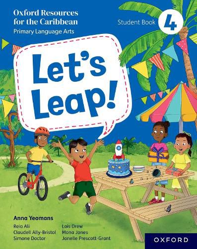Cover image for Let's Leap! Caribbean Primary Language Arts: Student Book 4