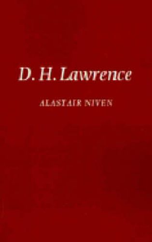 Cover image for D. H. Lawrence: The Novels