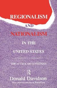 Cover image for Regionalism and Nationalism in the United States: The Attack on  Leviathan