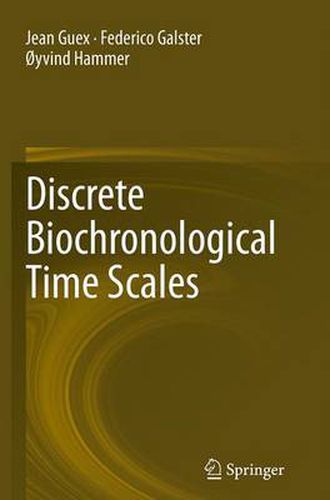 Cover image for Discrete Biochronological Time Scales