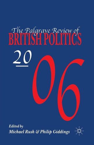 Cover image for The Palgrave Review of British Politics 2006