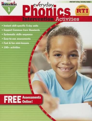 Cover image for Everyday Phonics Intervention Activities Grade 1 Book Teacher Resource