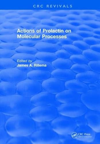 Cover image for Actions of Prolactin on Molecular Processes