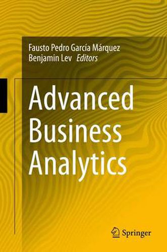 Cover image for Advanced Business Analytics