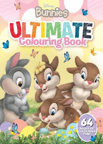 Cover image for Disney Bunnies: Ultimate Colouring Book