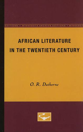 Cover image for African Literature in the Twentieth Century