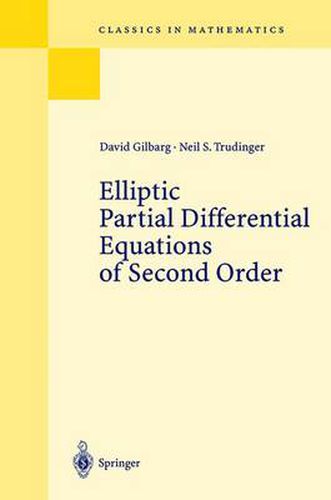 Cover image for Elliptic Partial Differential Equations of Second Order