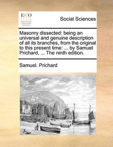 Cover image for Masonry Dissected