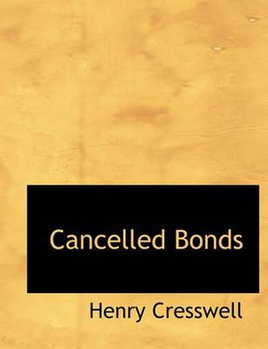 Cover image for Cancelled Bonds