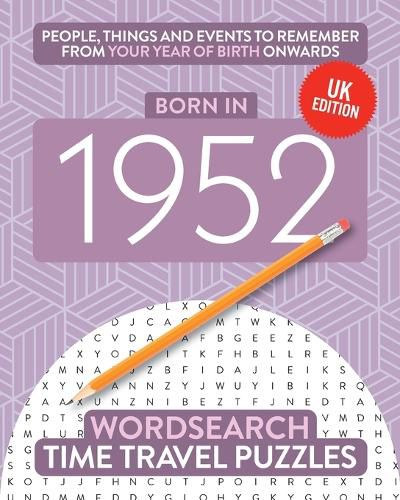 Cover image for Born in 1952: Your Life in Wordsearch Puzzles