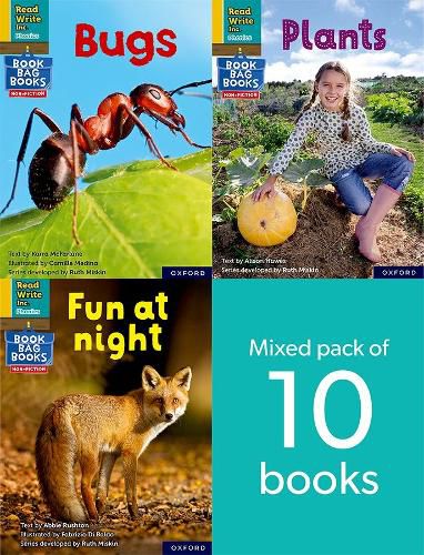 Cover image for Read Write Inc. Phonics Book Bag Books: Yellow Set 5: Non-Fiction Mixed Pack of 10