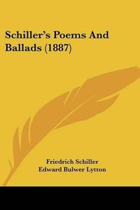 Cover image for Schiller's Poems and Ballads (1887)