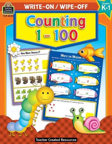 Cover image for Write-On/Wipe-Off: Counting 1-100