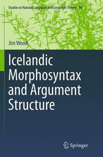 Cover image for Icelandic Morphosyntax and Argument Structure