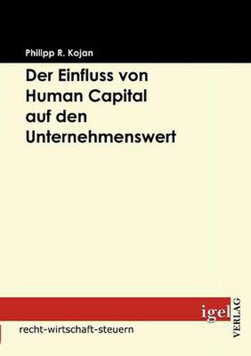 Cover image for Der Einfluss von Human Capital auf den Unternehmenswert