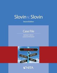 Cover image for Slovin V. Slovin: Case File