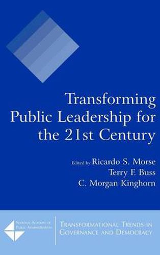 Cover image for Transforming Public Leadership for the 21st Century