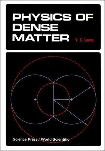 Physics Of Dense Matter