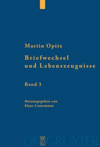 Cover image for Briefwechsel Und Lebenszeugnisse: Kritische Edition Mit UEbersetzung