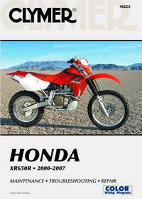 Cover image for Honda XR650R 2000-2007