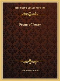 Cover image for Poems of Power