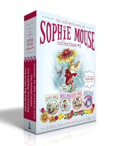Cover image for The Adventures of Sophie Mouse Collection #3: The Great Big Paw Print; It's Raining, It's Pouring; The Mouse House; Journey to the Crystal Cave